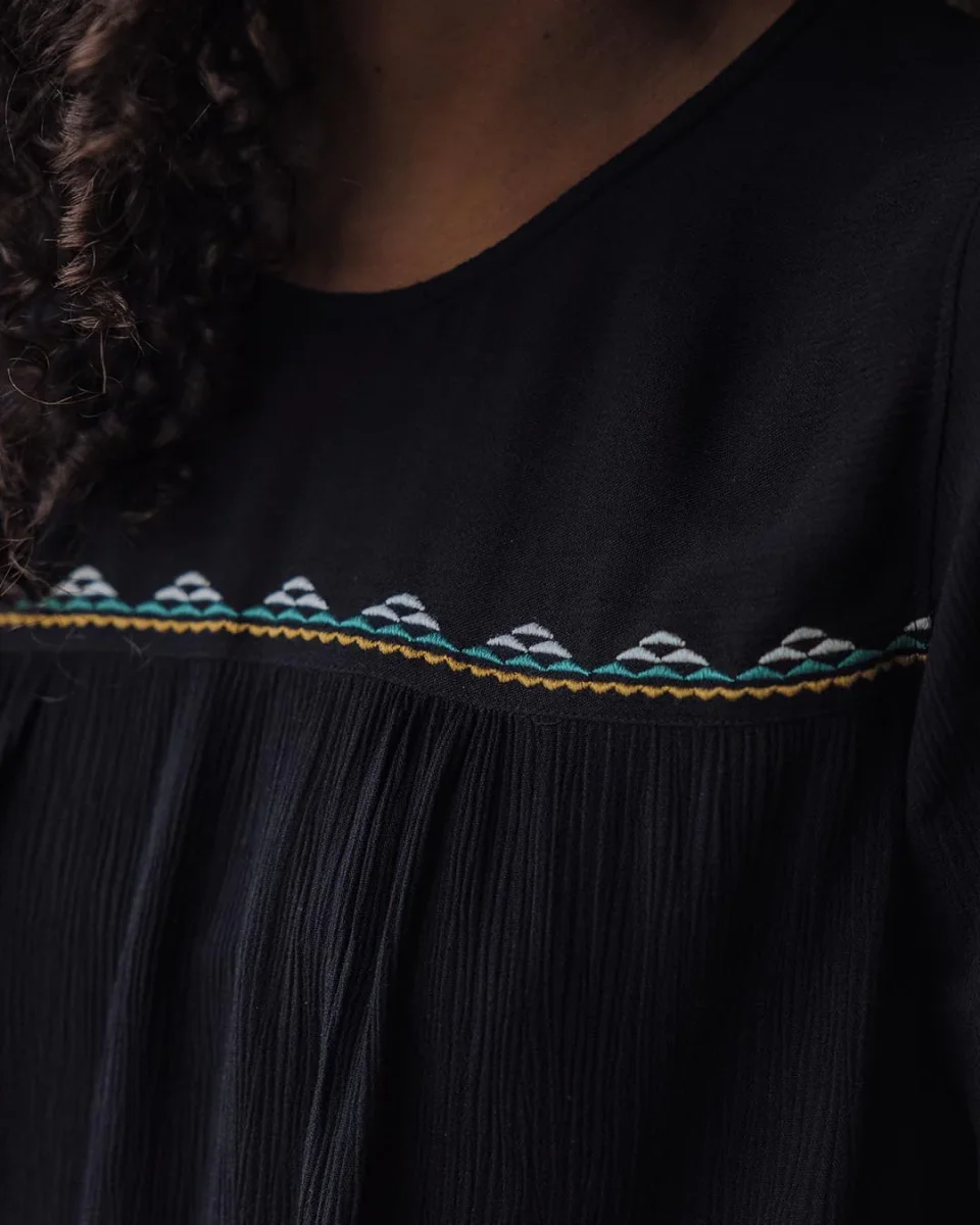 Haut Pétale - Noir – Image 4