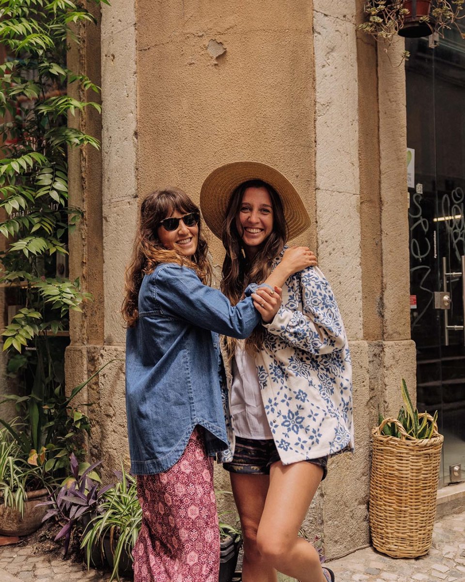 Chemise en coton bio à manches longues Coral - Denim délavé – Image 5