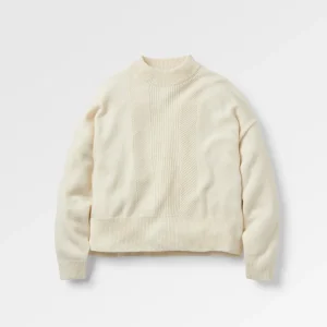 Pull Hideout Oversized en maille recyclée - Blanc cassé