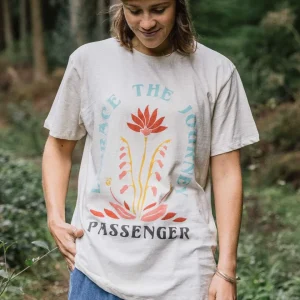 TrdybMmlLCLs4JBfmf015vDemwqsNmEQt90QX04Ip_Y.jpgv1714133783 T-shirt en coton recyclé Bud - Milky Marl