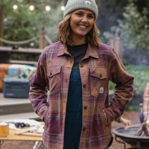 Chemise en coton bio Stella - Toffee Check