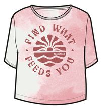 T-shirt en coton bio Discovery - Tie Dye Shell Pink – Image 5