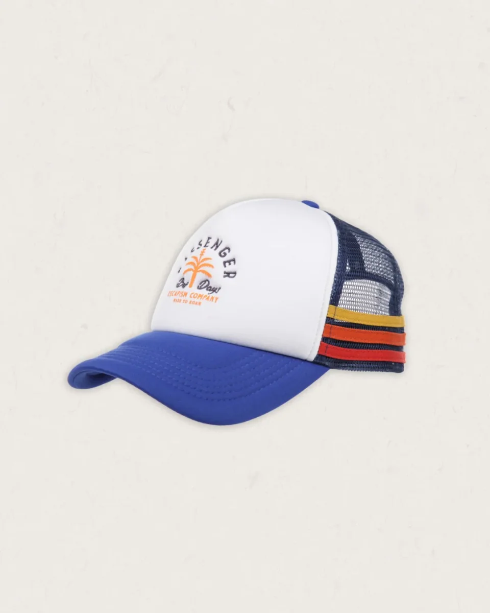 Casquette Trucker Snapback Onda - Vrai Bleu