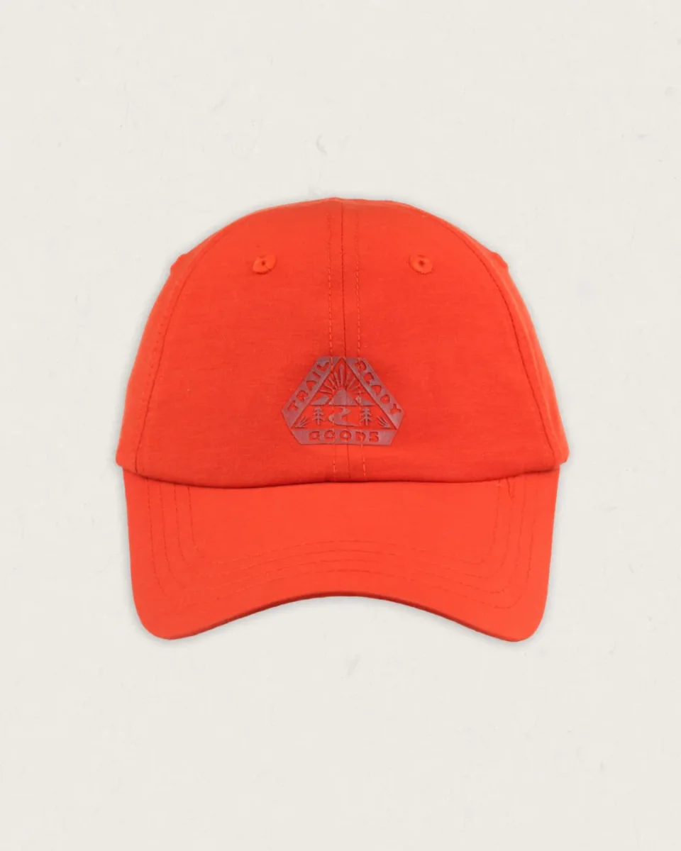Casquette bio 6 panneaux - Orange chaud – Image 2