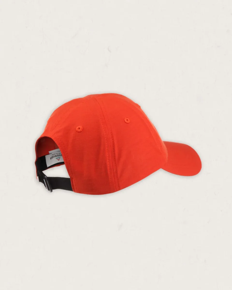 Casquette bio 6 panneaux - Orange chaud – Image 3