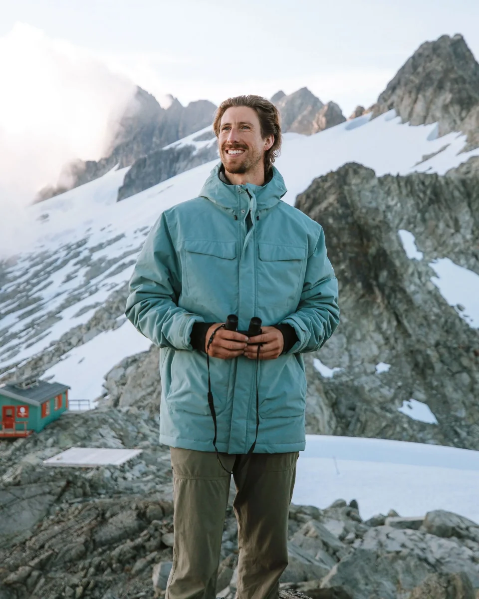 Parka Imperméable en Duvet Explorer - Stormy Sea – Image 3