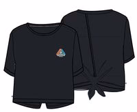 T-shirt Actif Recyclé avec Lien au Dos Chakra - Noir – Image 9