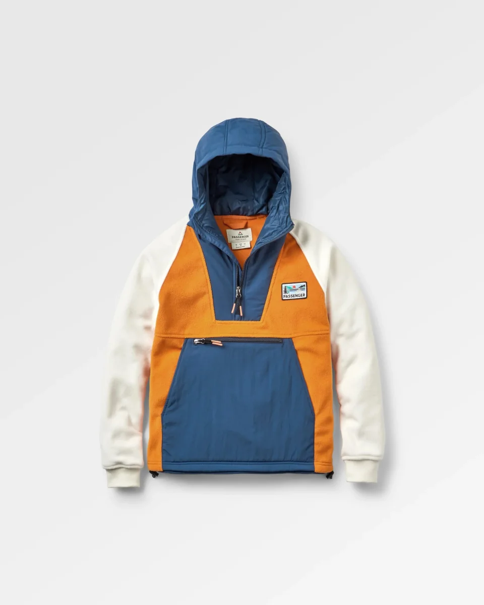 Veste polaire à capuche Alexander - Sunrise orange