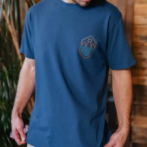 T-Shirt Guidé - Denim Foncé