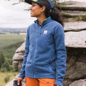 Stargazer Recycled Polartec® Fleece - Dark Denim