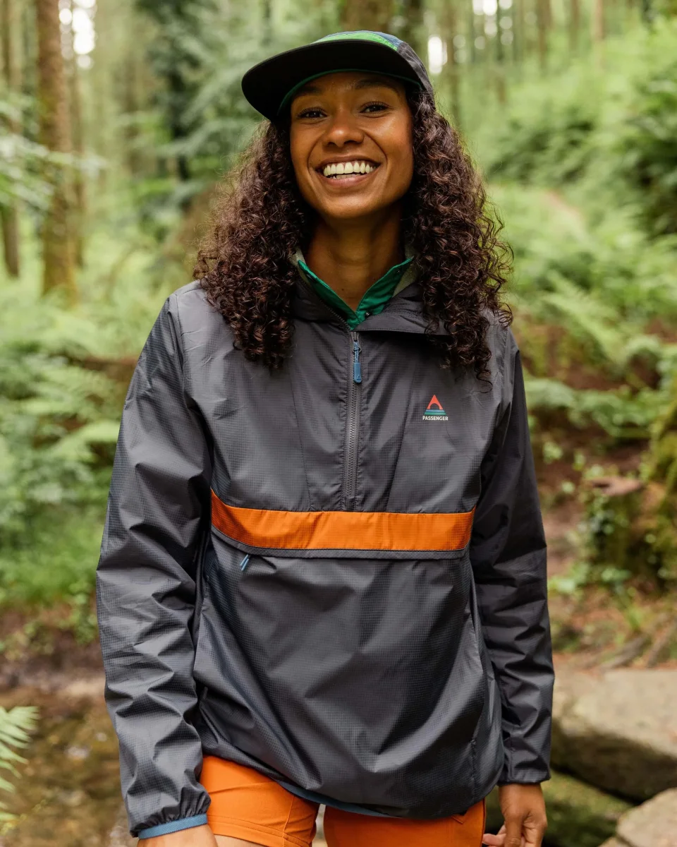 Anorak Viento Recycled Windshell - Charcoal