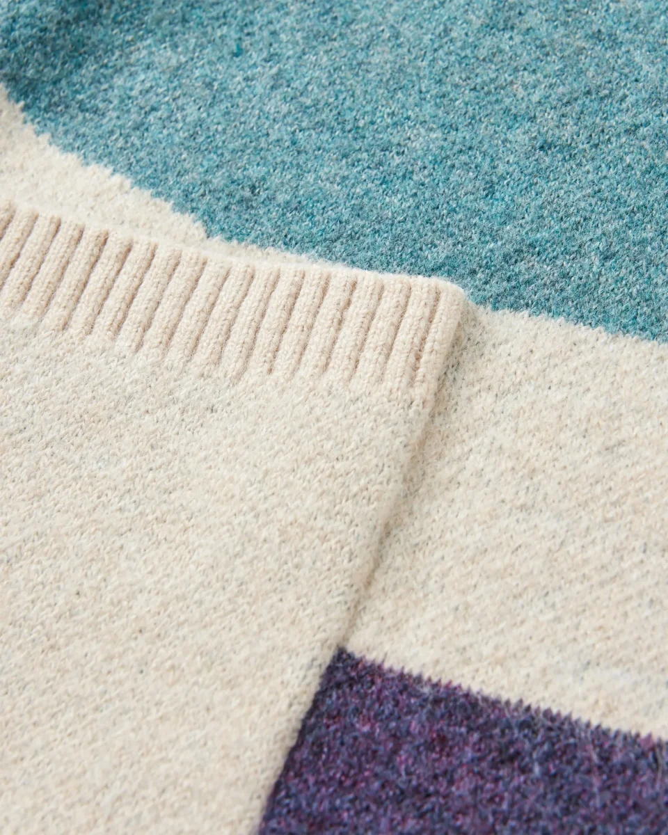 Cardigan Tricoté Recyclé Vista - Arctique – Image 8