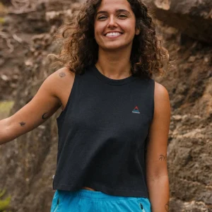 Débardeur Classique en Coton Recyclé - Noir