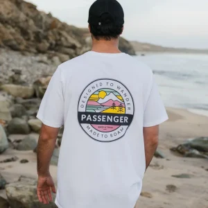 T-shirt bio Odyssey en coton - blanc