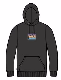 Sweat à capuche en coton bio - Charcoal – Image 5