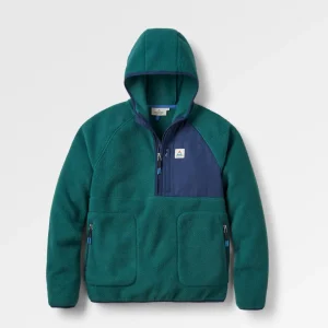 Polaire Recyclée en Sherpa à Fermeture Éclair 1/2 Ventura - Rain Forest