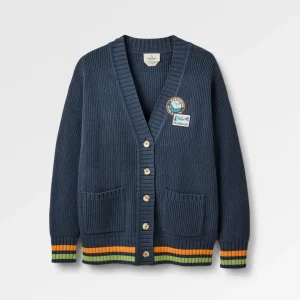 Cardigan Campus Patch - Rich Navy