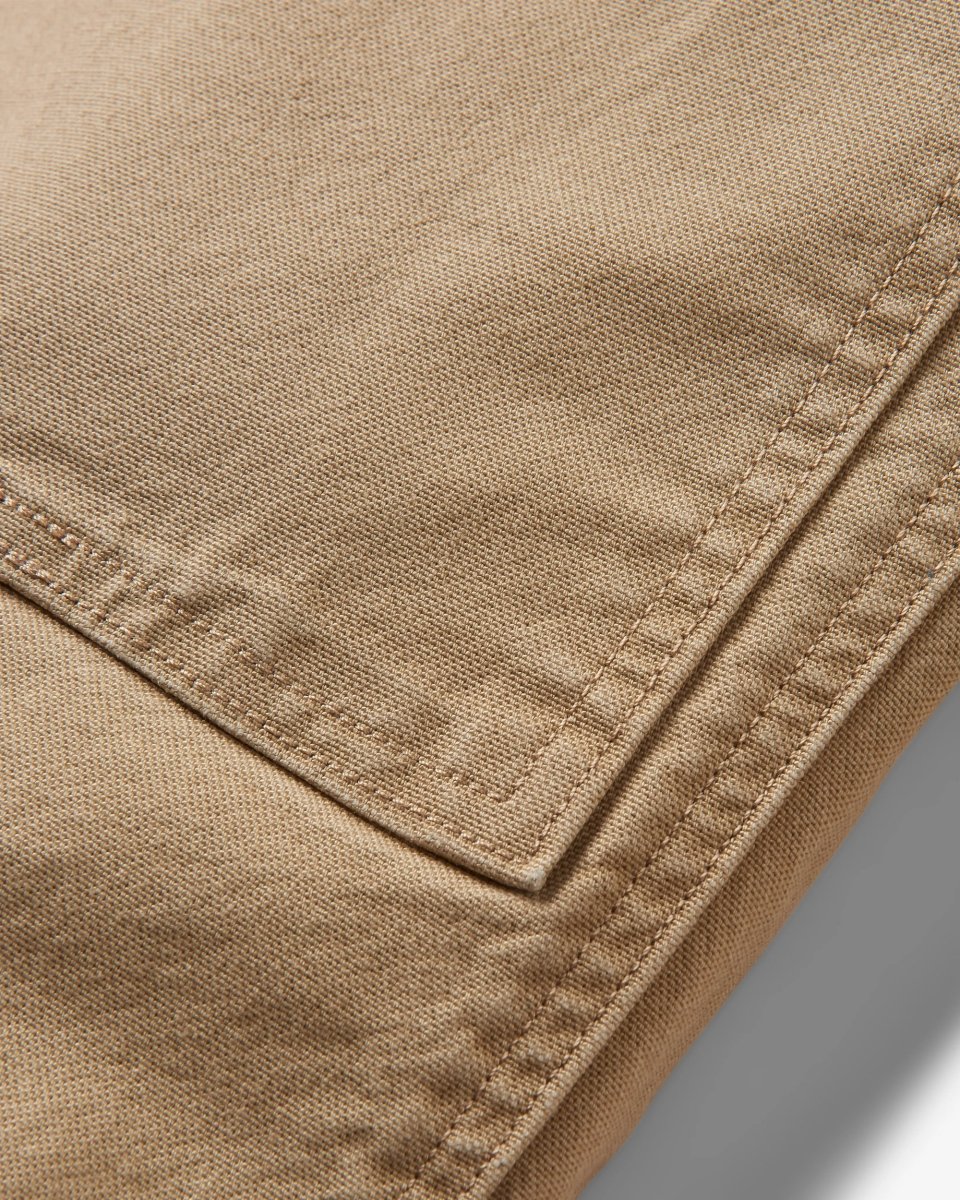 Pantalon en Coton Bio Vantage - Biscuit – Image 4