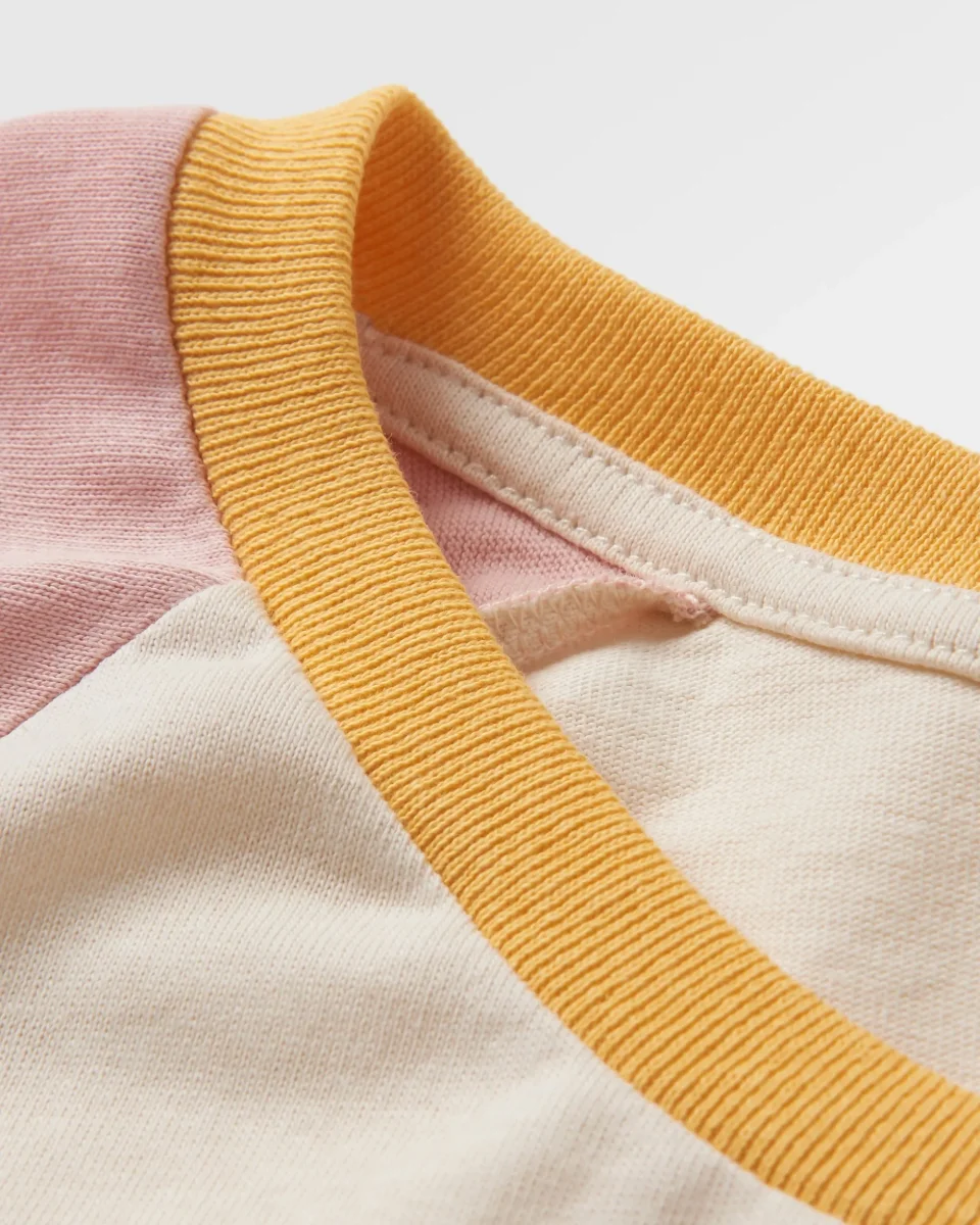 T-shirt à Manches Longues en Coton Recyclé Riser - Birch – Image 6