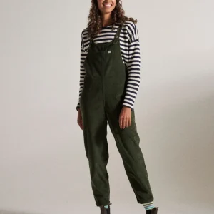 Salopette en velours côtelé bio Meadows - Sapin