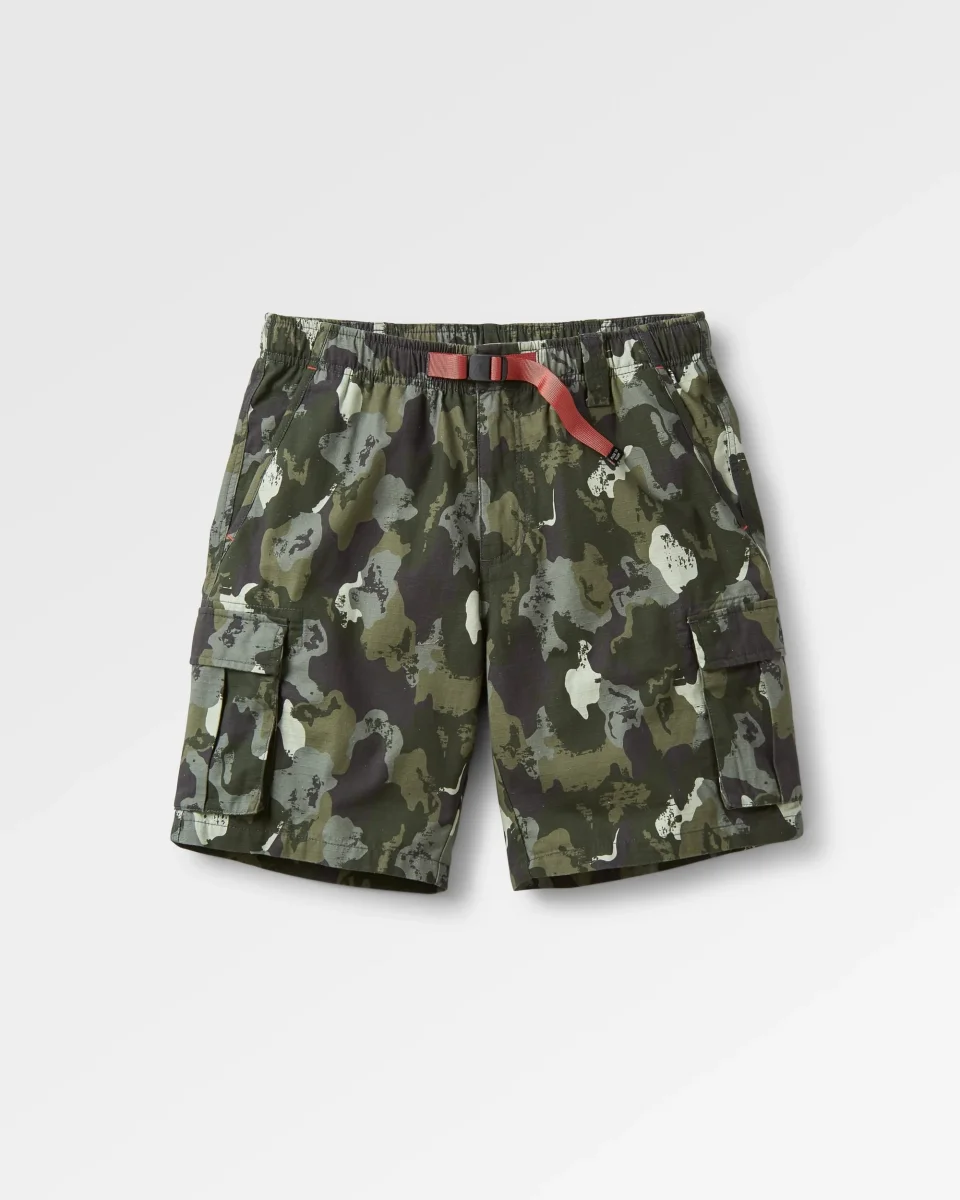 Short Cargo Adventurer - Camo Kaki Sycomore