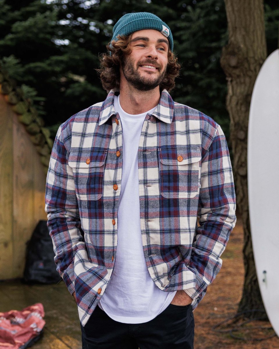 Surchemise Doublée Sherpa Freestyle - Blanc Vintage – Image 3