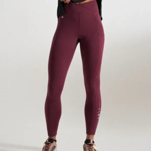 Legging de sport recyclé Mantra - figue