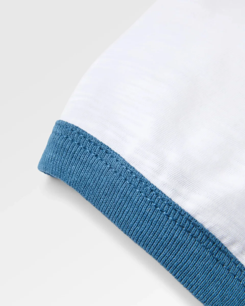 T-shirt en coton recyclé Daze - Blanc – Image 6