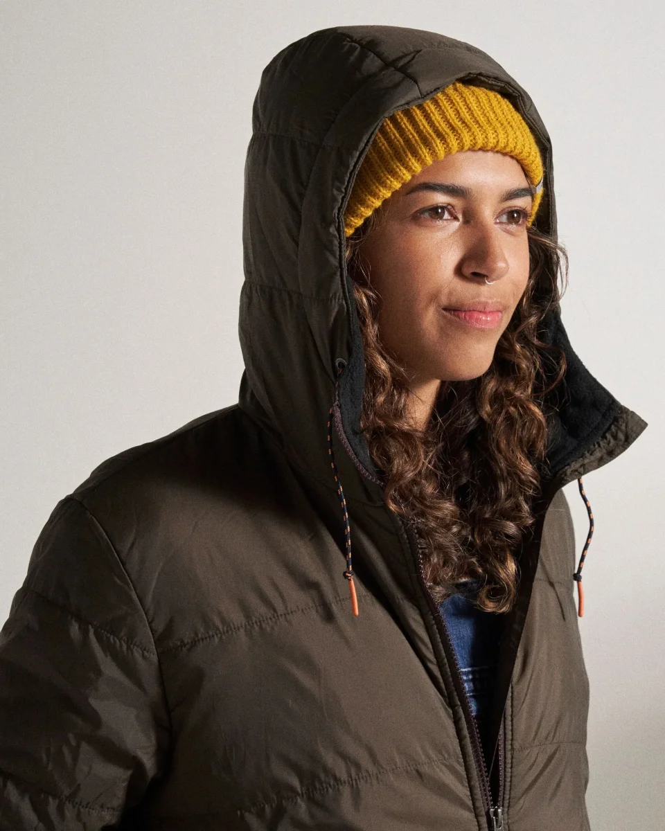 Parka Flora doublée sherpa - Café – Image 9