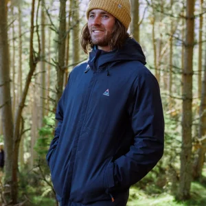 Veste Imperméable Recyclée Downpour - Rich Navy