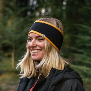 Bandeau Thermique Polartec® Recyclé Wintergreen - Noir