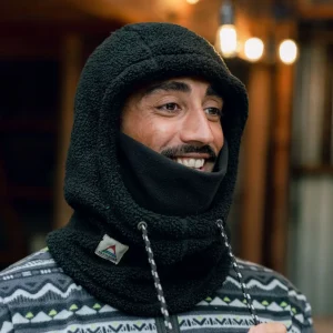 Capuche polaire Snowdrift - Noir