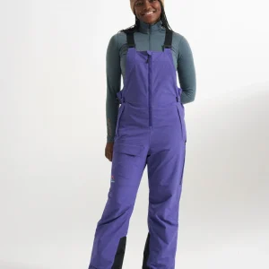 Snowscape Women's Recycled Bibpant - Indigo Violet