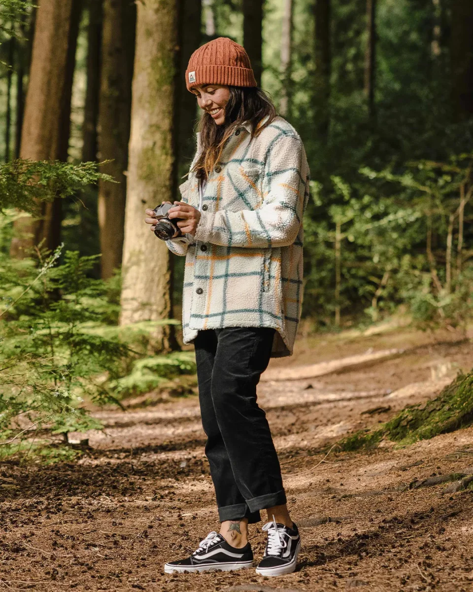 Chemise en Sherpa Recyclé Teint Olympus - Surf Spray Check – Image 6