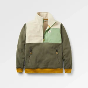 XR3rQea0hH1XJvnw-ZcMM_nj9WzEYgDDjl34OuKG9Bo.jpgv1752657477 Caspian 1/2 Zip Polaire Recyclé - Olive Poussiéreux