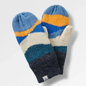 Moufles doublées en polaire recyclée - Scenic Orange