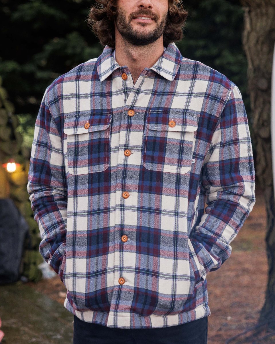 Surchemise Doublée Sherpa Freestyle - Blanc Vintage – Image 6