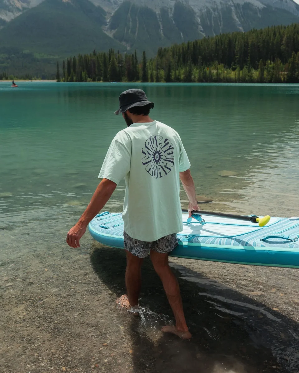 T-shirt en coton recyclé Easy Days - Spearmint – Image 4