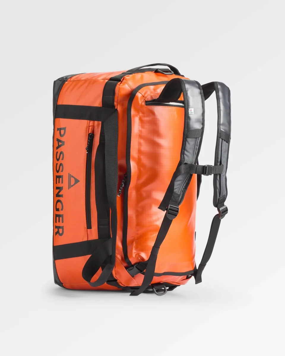 Sac de voyage recyclé 60L Roamer - orange lever de soleil