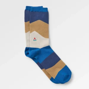 Chaussettes bio mi-épaisse Panorama - Scenic Toffee