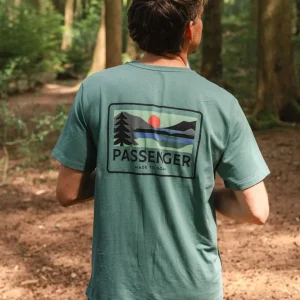 T-shirt Homme en Coton Recyclé Roamer - Océan Profond