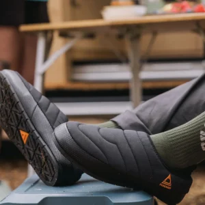 Chausson pour homme Hearth - Noir