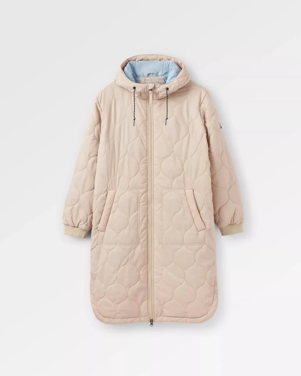 Parka Longue Isolante Recyclée Flora 2.0 - Poivre Blanc