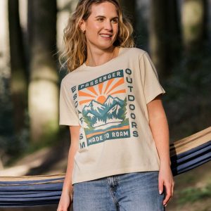 T-shirt en coton recyclé Solitude - Birch