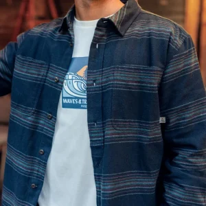 Chemise à Rayures Backcountry - Rayures Noires