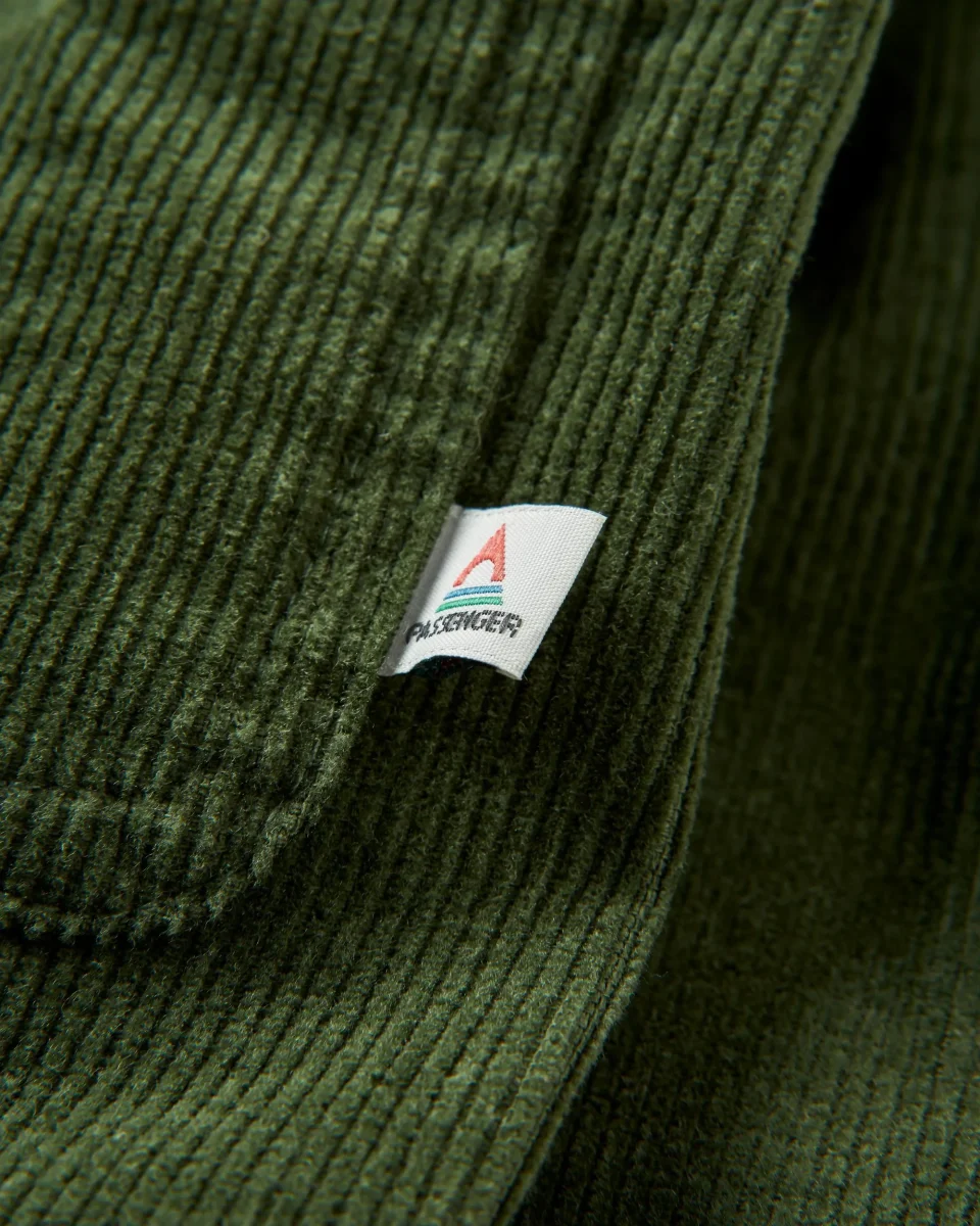 Chemise en Coton Côtelé Backcountry - Vert Sapin – Image 7