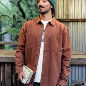 Chemise en flanelle Backcountry - Cappuccino/Ocre Poussiéreux