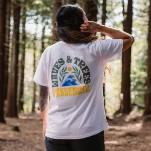 T-shirt en Coton Recyclé Dawning - Blanc