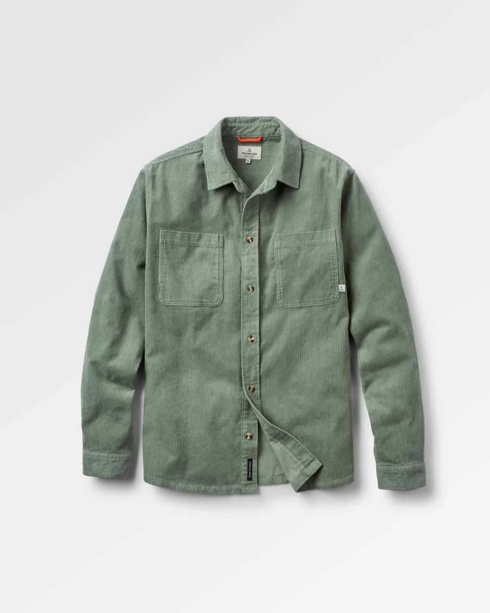 Chemise en Coton Côtelé Backcountry - Pistache