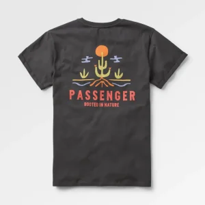 T-shirt en Coton Recyclé Planté - Noir